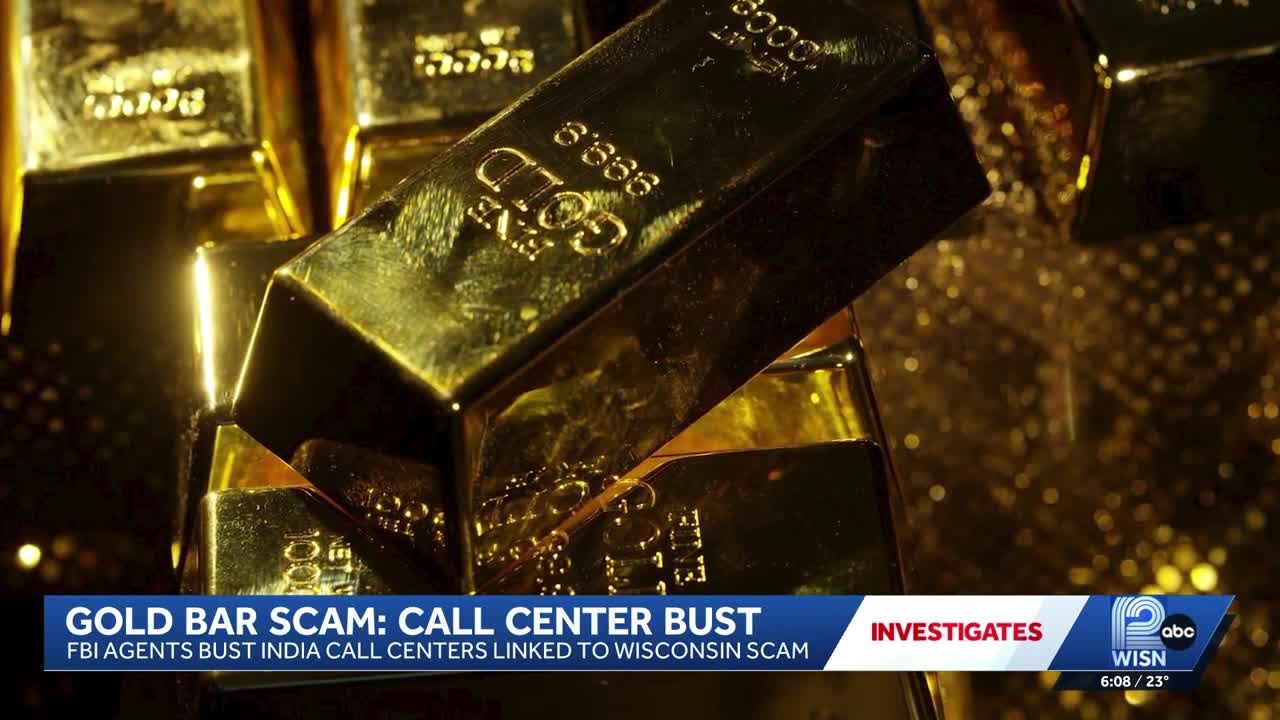 Gold bar scam: call center bust