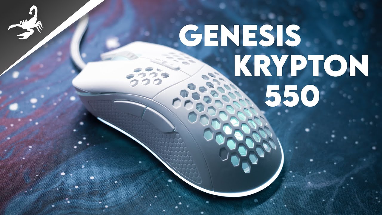 Genesis Krypton 550 Ultralight Gaming Mouse | Unboxing & First Impressions