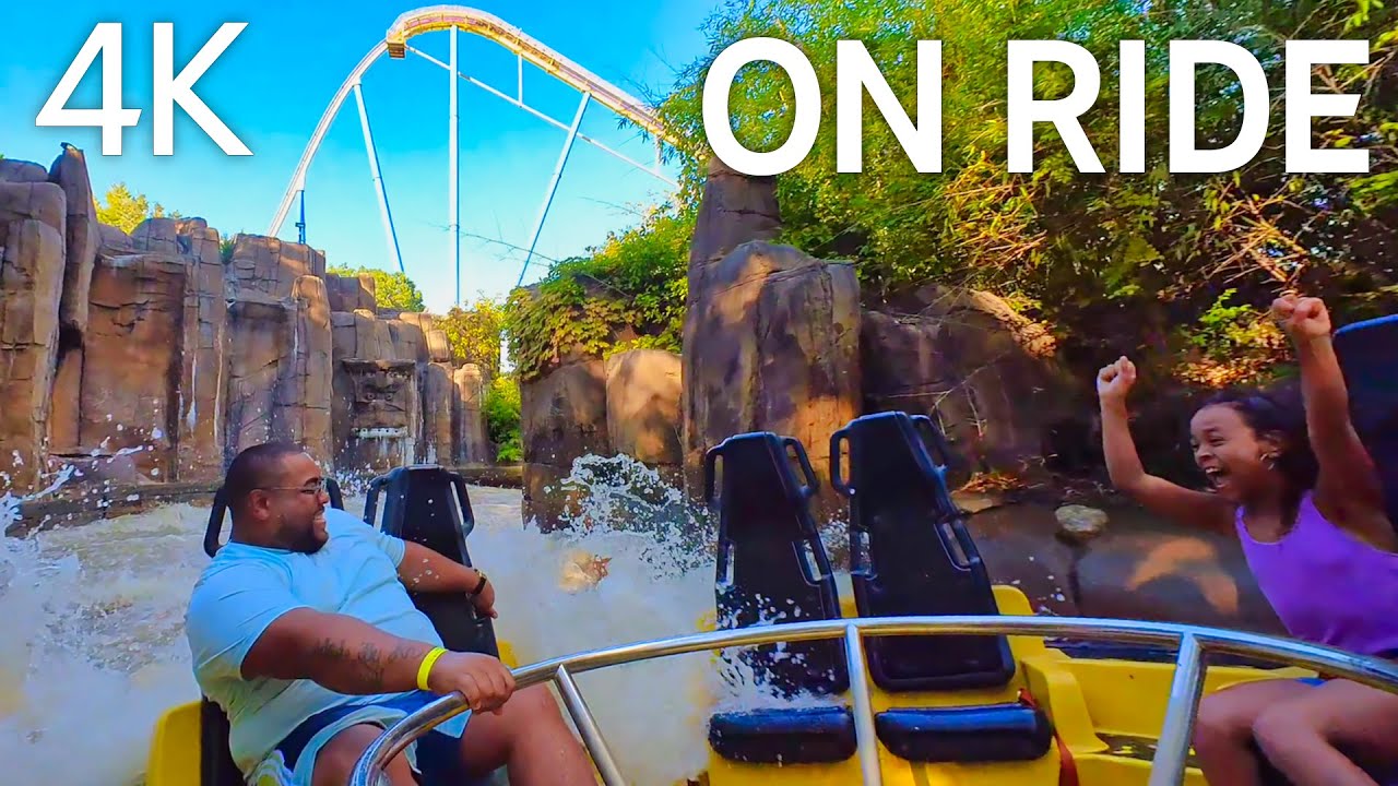 Congo Rapids - ON RIDE - Six Flags Great Adventure