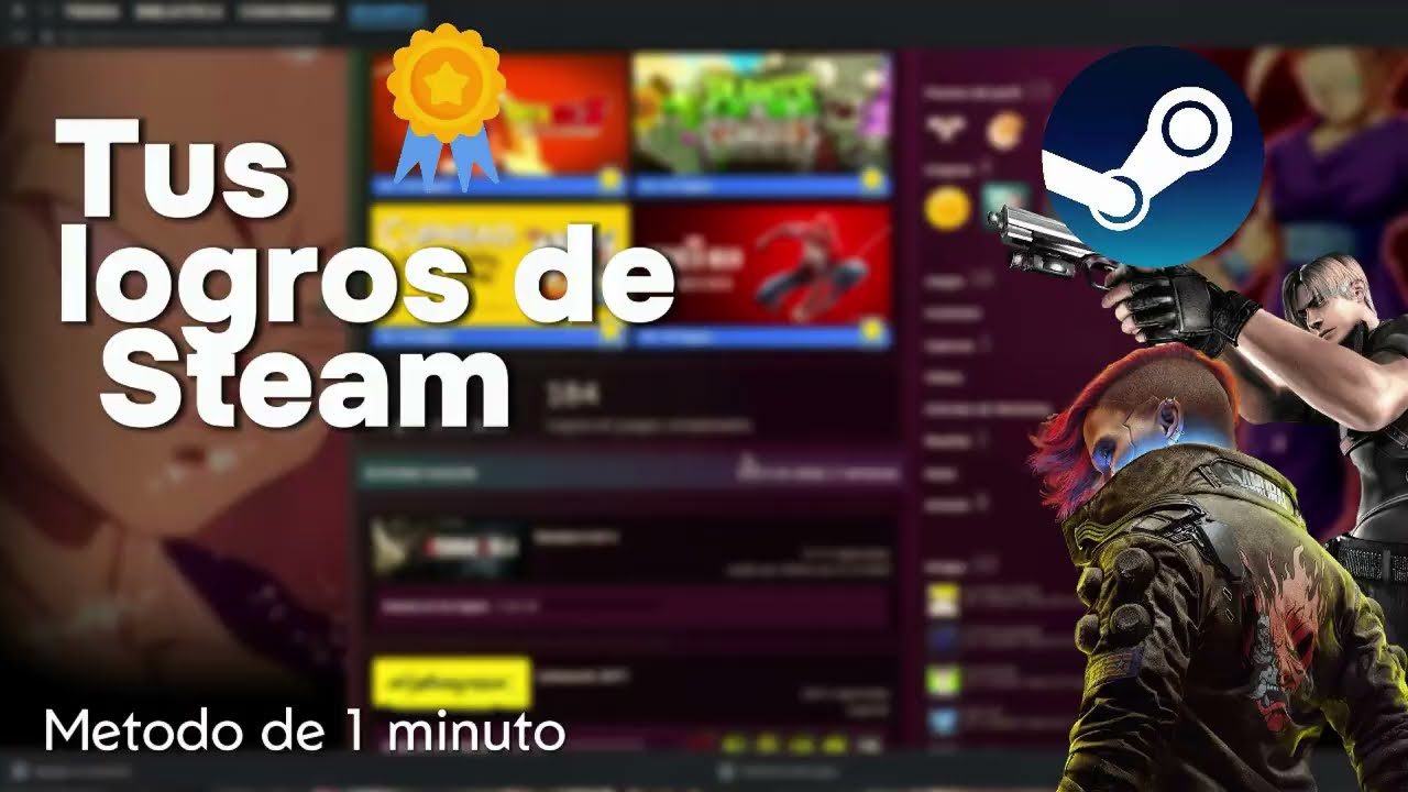 Como desbloquear todos los logros de Steam 2025. En un minuto!!!
