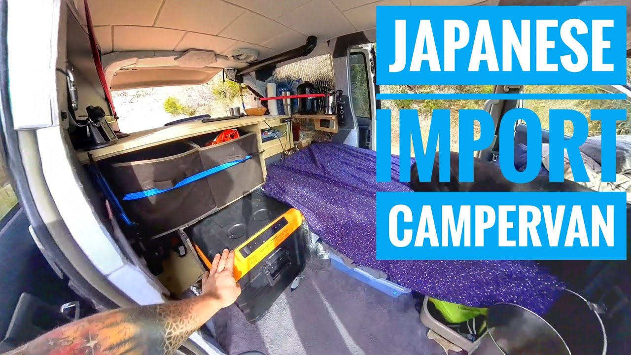 JDM Campervan Tour! 2005 Japanese spec Toyota Voxy