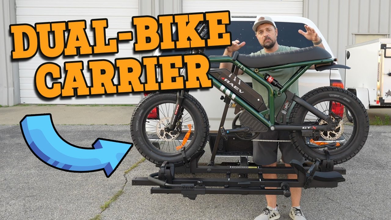 StudTrex TrailV2 PLUS 2 Bike Rack Review | Best 2 Bike Hitch Rack for Cars and SUVs