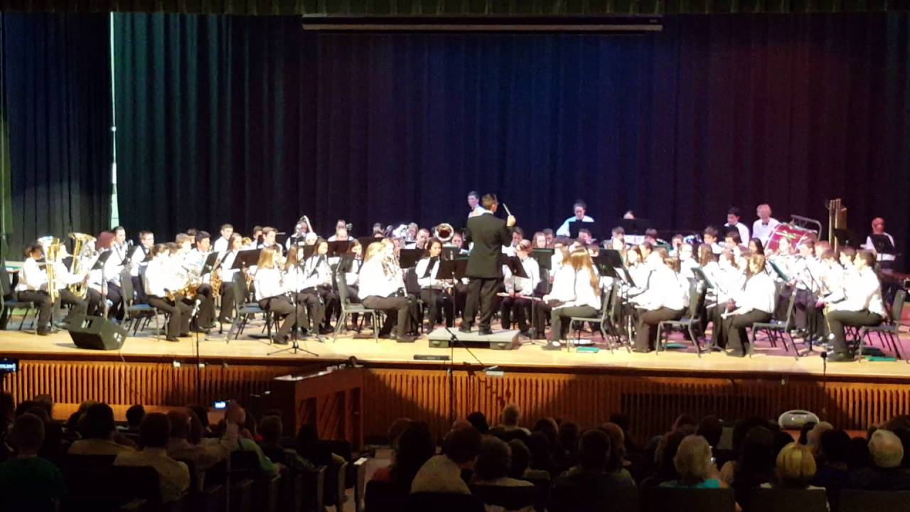N Smithfield M.S. Band Spring 2016 Concert: American Sailing Songs - Gene Milford