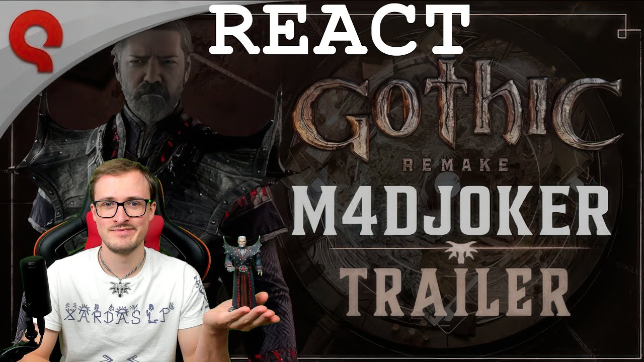 🎮 Gothic Remake 🎮 REACT | @iwasjoka1117 - Xardas Trailer [GER] [[EN]]