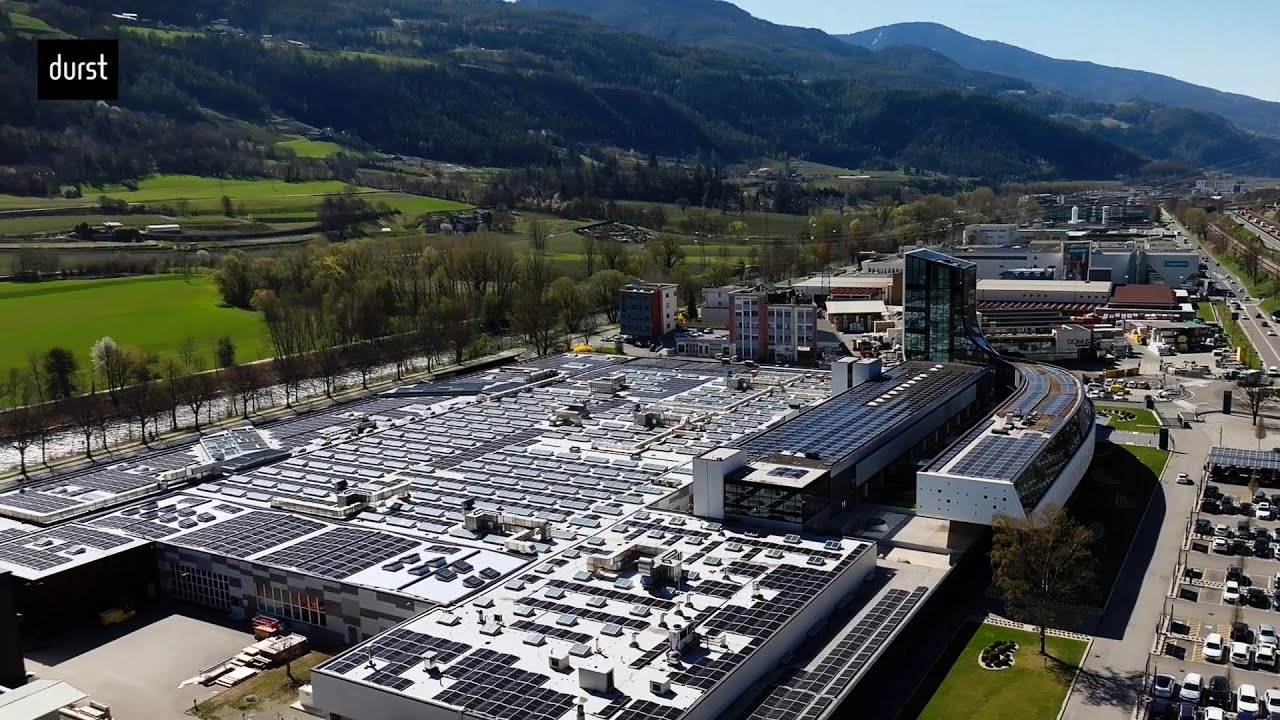 Durst Group Installs One of the Biggest Solar Panel Plants in South Tyrol