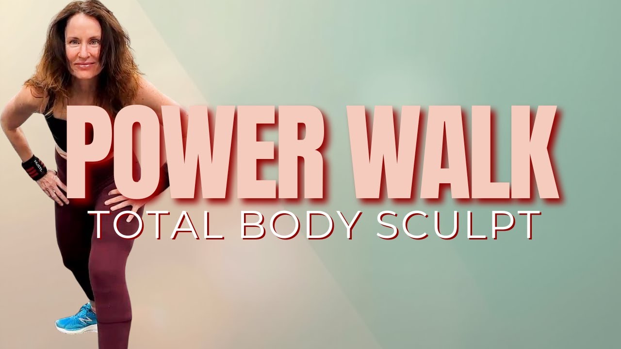 Power Walk Total Body Sculpt | Low-Impact Cardio & Strength Workout for Fat Burn