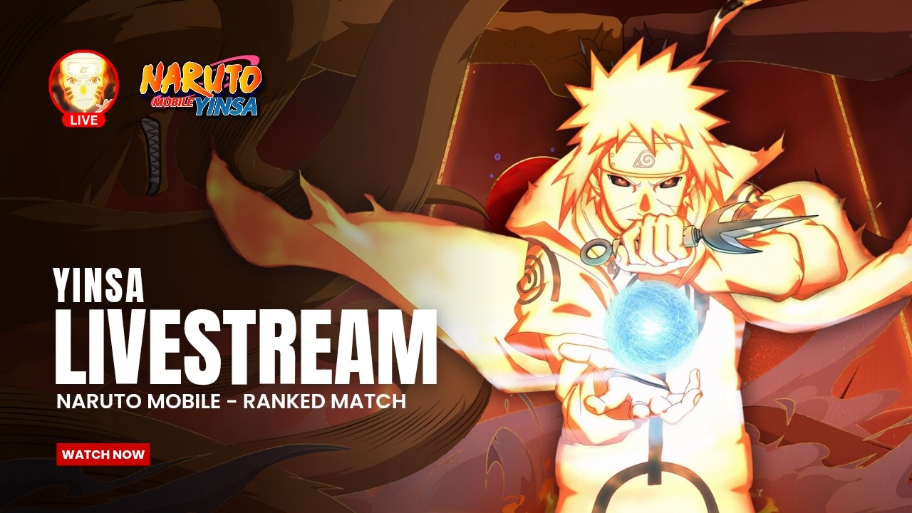LIVE | PUSH RANK SECOND ACCOUNT - YINSA LIVE | Naruto Mobile Fighter