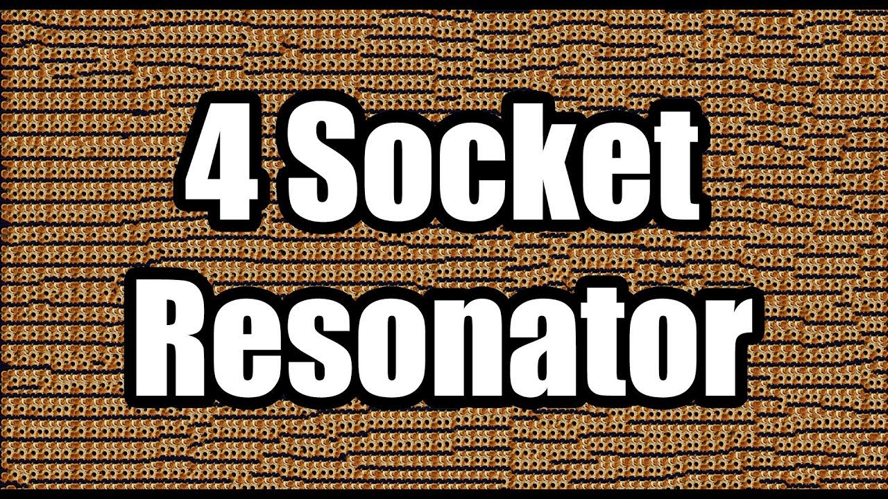 How to find 4 Socket Resonators