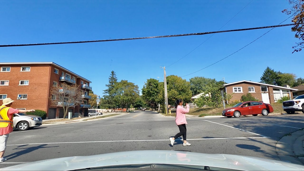 Afternoon Drive after Work in Kitchener Ontario Canada | September 9, 2022