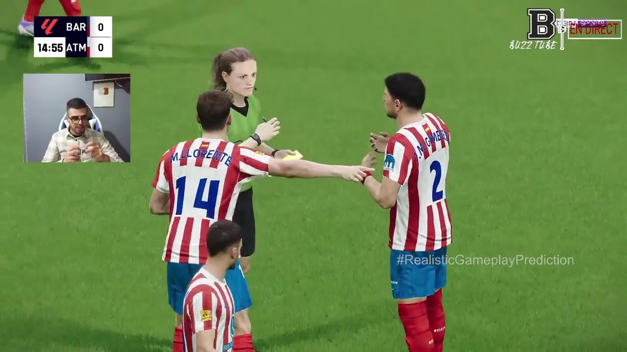 🎮 Barcelone vs Atl&eacute;tico Madrid | Coupe du Roi 2026 | Simulation du match d&rsquo;aujourd&rsquo;hui PES2021