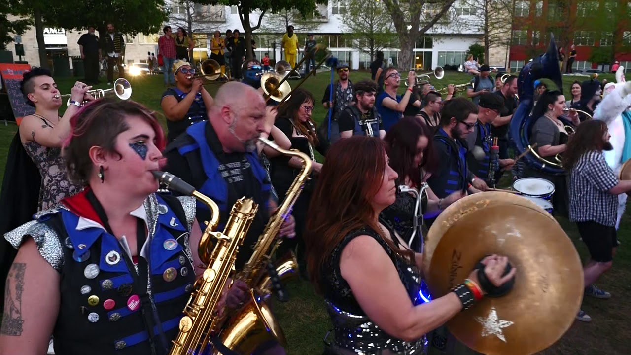 Chaotic Noise Marching Corps @ Honk!TX2019 -- 