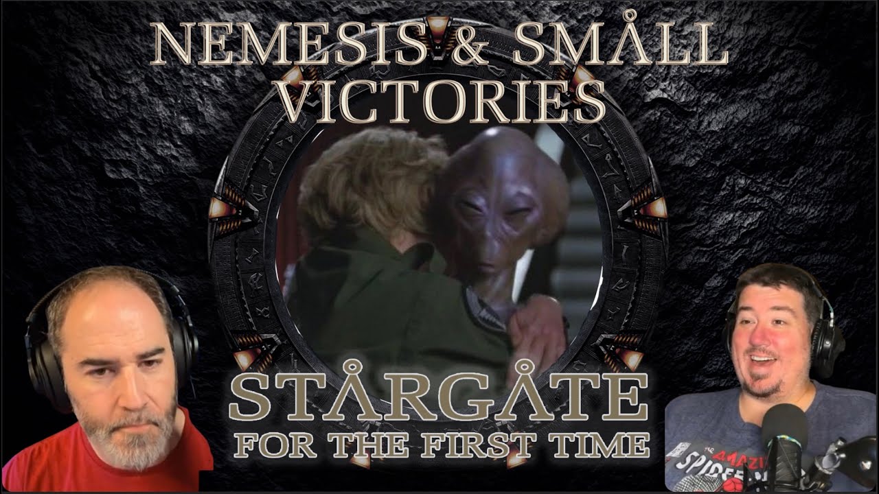 Nemesis and Small Victories | Stargate For the First Time | 03x22 - 04x01 | Reaction Video