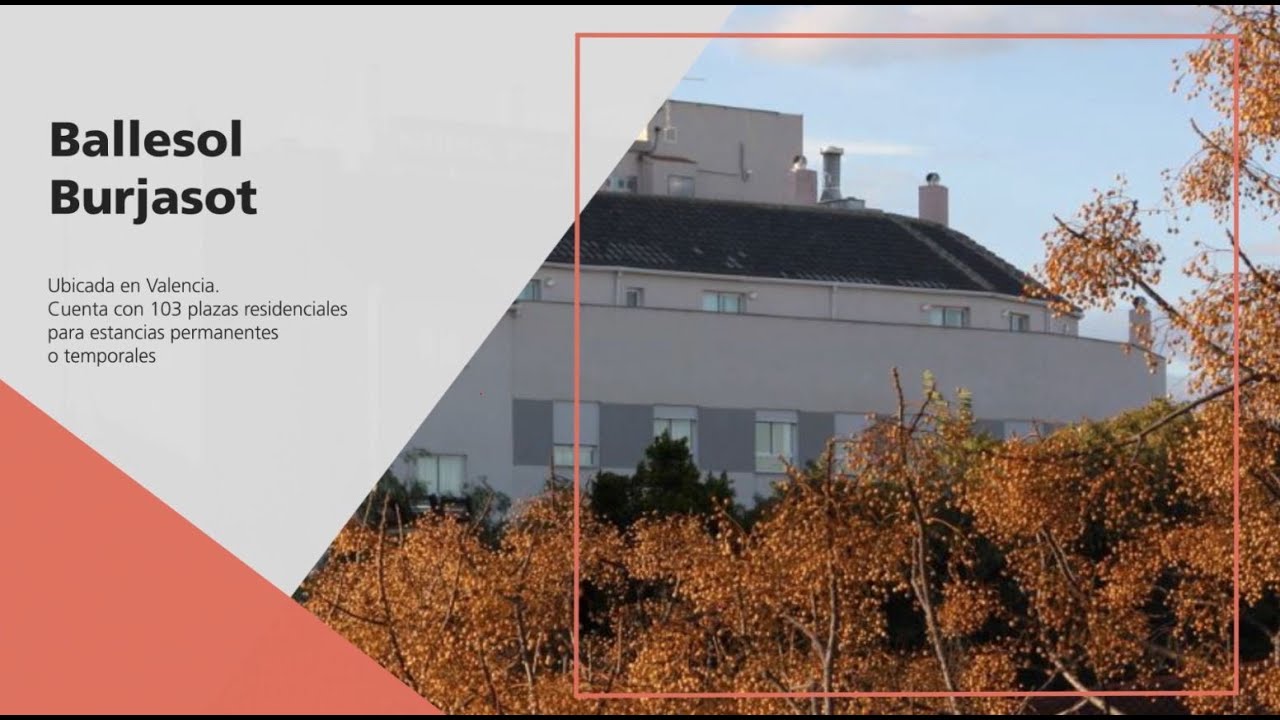 Ballesol Burjasot en Valencia, máxima comodidad y confort en un modelo de residencia para mayores