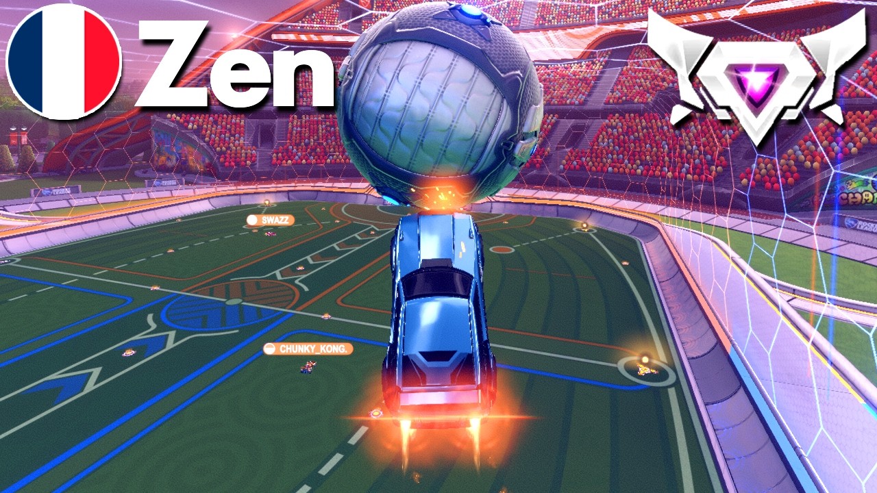 ZEN UNSTOPPABLE Rocket League Gameplay (SSL 2v2)
