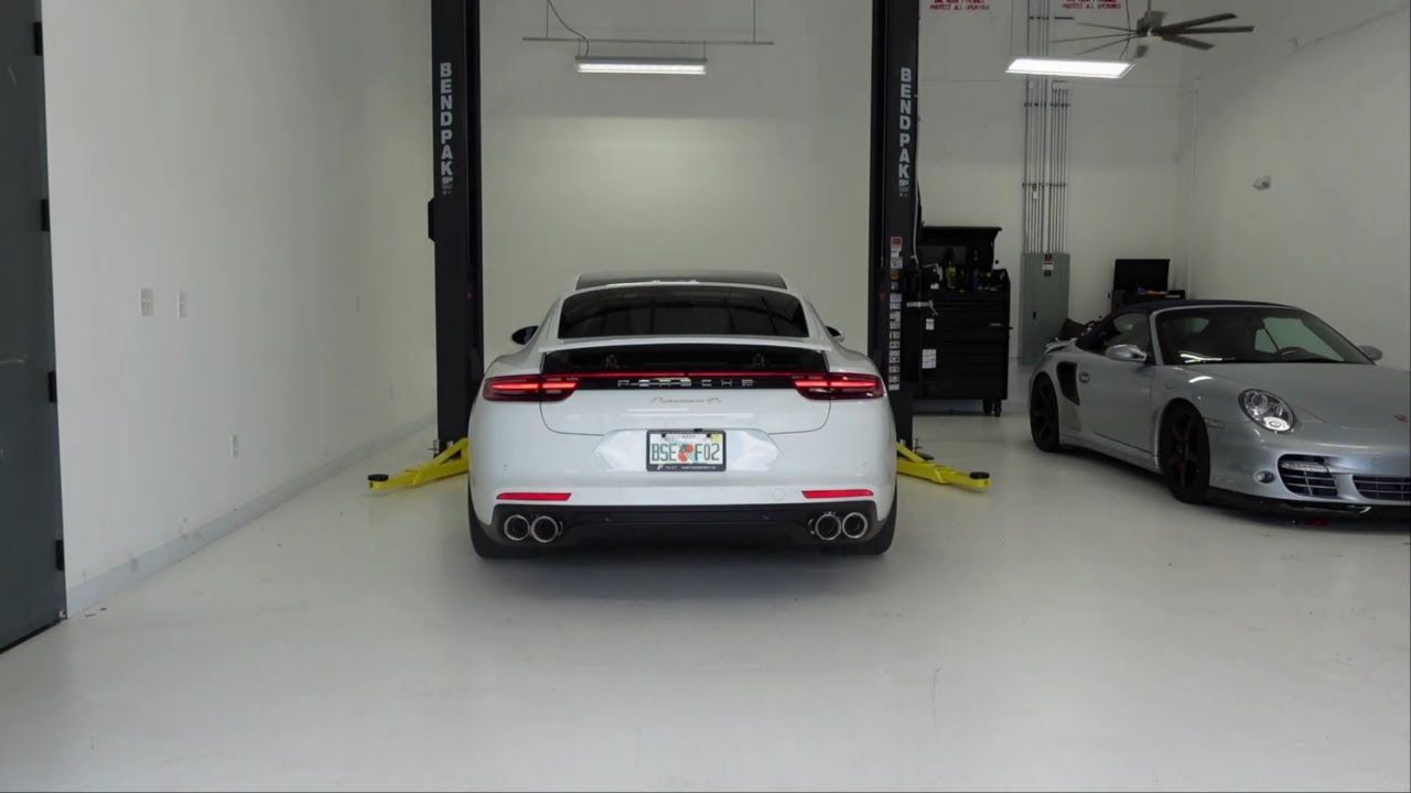 971 Panamera S 2.9TT w/ Fi EXHAUST CatBack X Cat Bypass Pipe X  Flat6 Motorsports