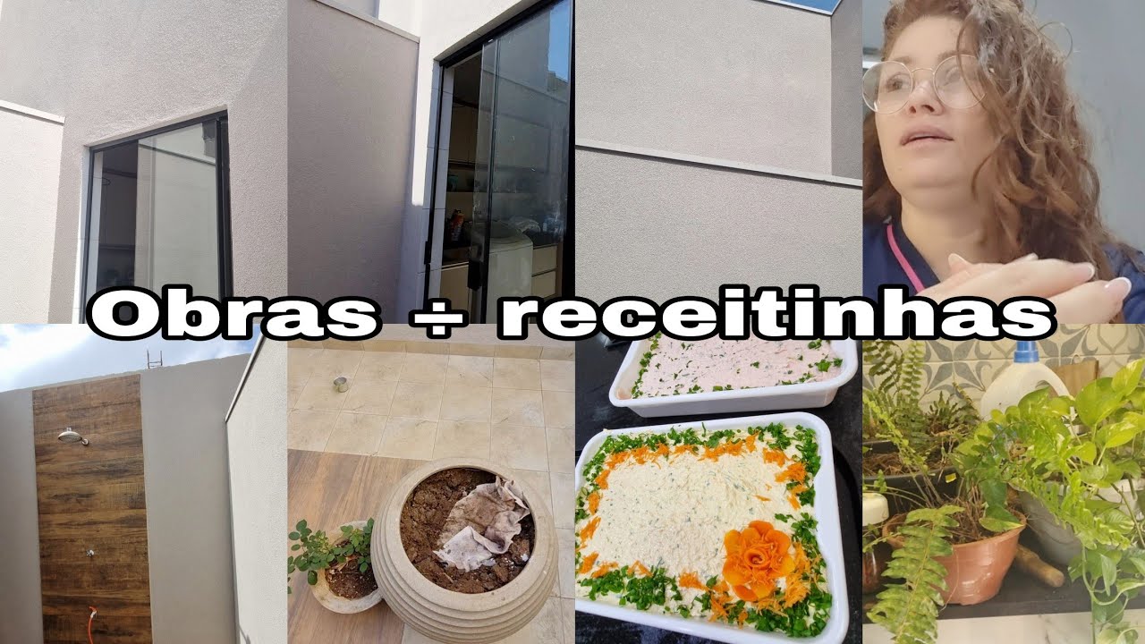 “Atualizações da Obra + Patês Deliciosos e Comprinhas que Amei...