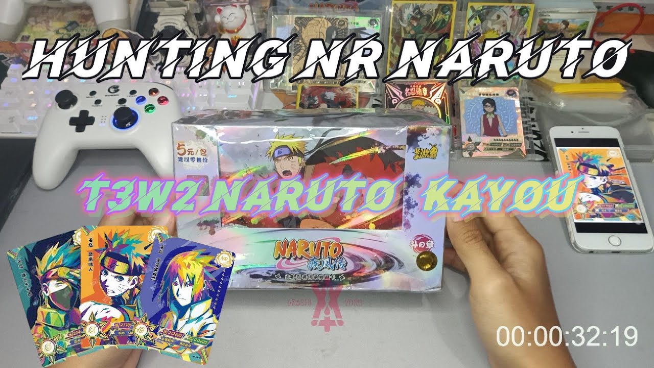 Unboxing T3W2 Naruto Kayou