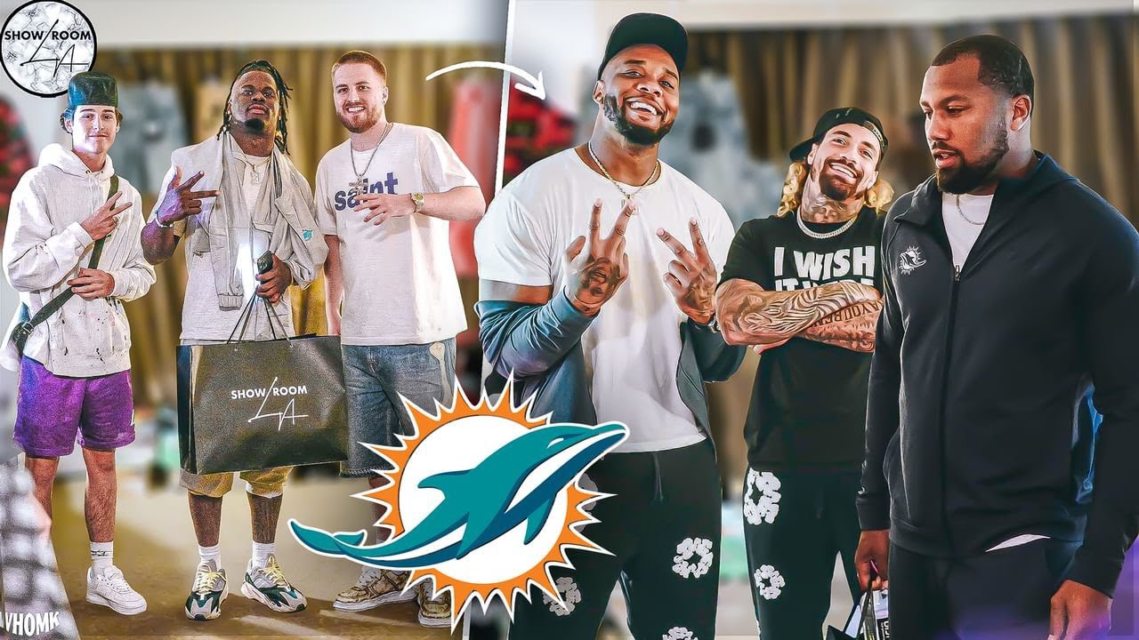Miami Dolphins Shop Exclusive Designer Sneakers & Clothing w/ ShowroomLA