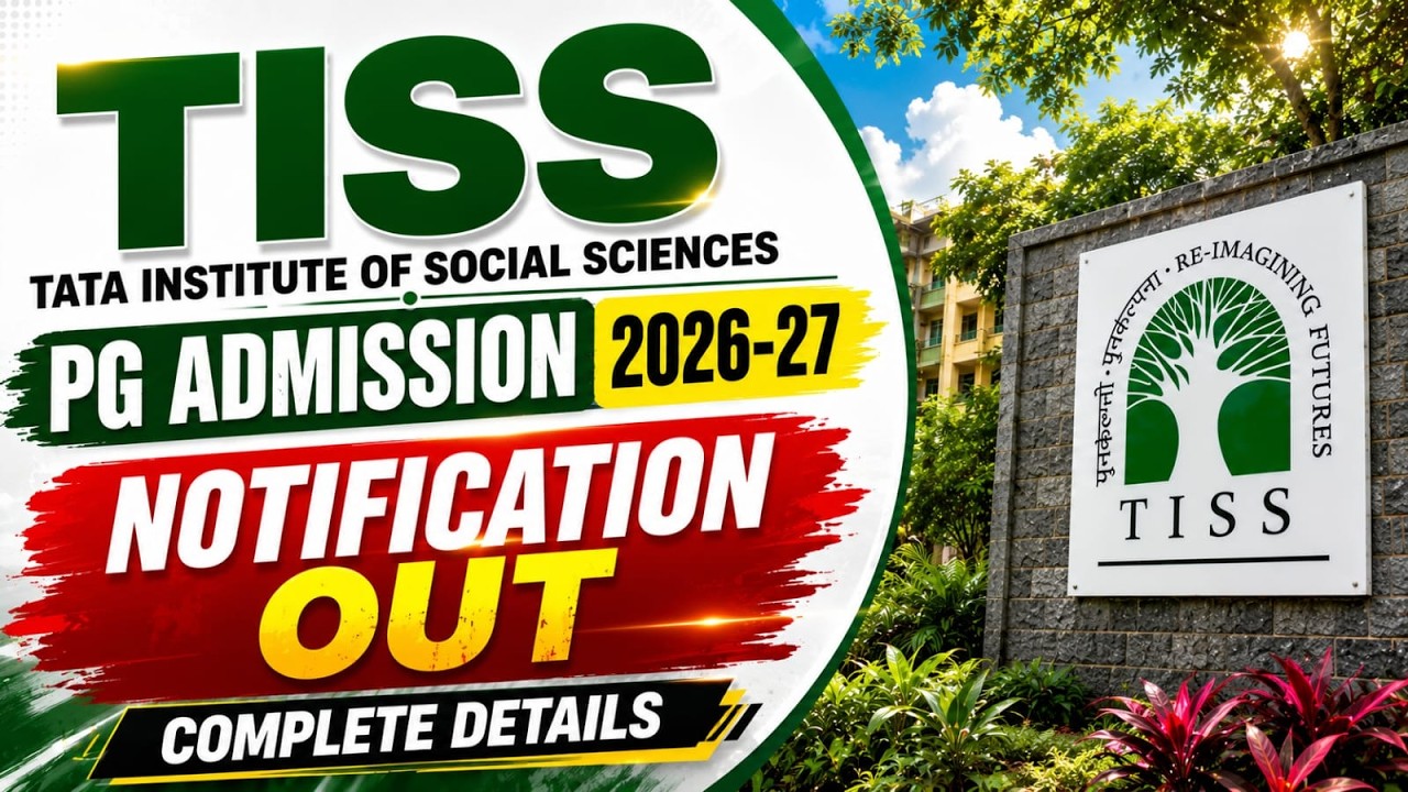 TISS PG Admission 2026 Out! 🚨 | CUET PG Dates & Eligibility | Full Details #cuetpg2027