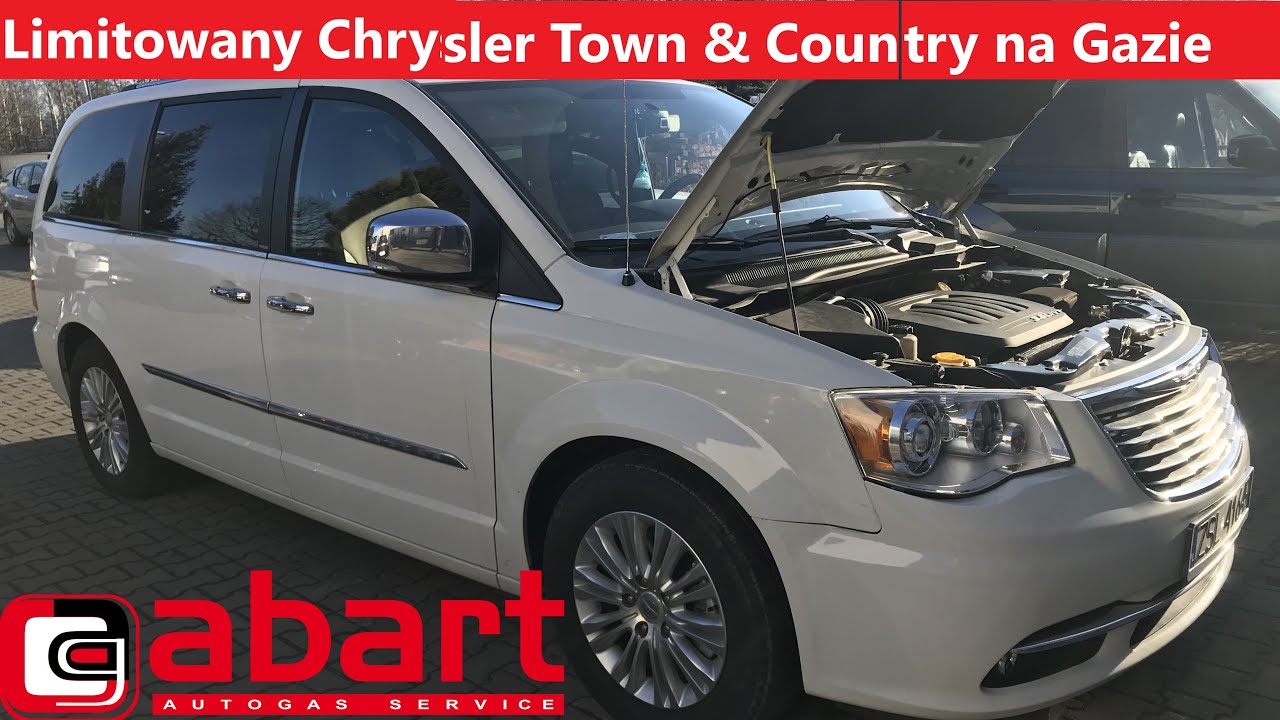Wypasiony Van Chrysler Town&Country 3.6 oszczędza dzięki instalacji gazowej Stag Q Max z abart.pl