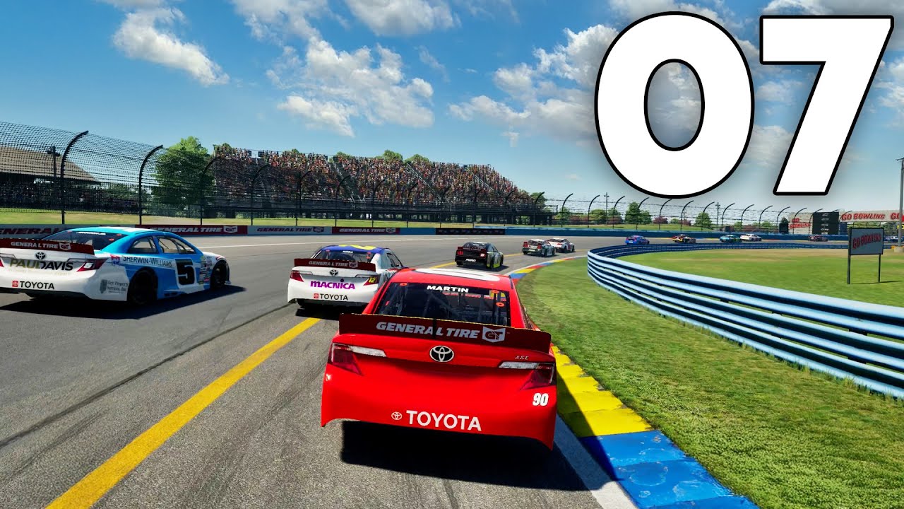 Карьера в NASCAR 25 &mdash; Часть 7 &mdash; Хаос на трассе Уоткинс-Глен-Роуд