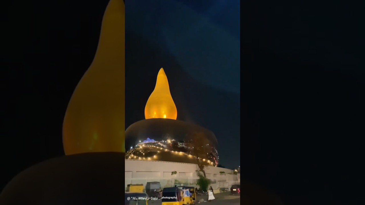 Necklace Road Hyderabad Night ka Kya najara hai ...🥰👌🏻 #tankbund