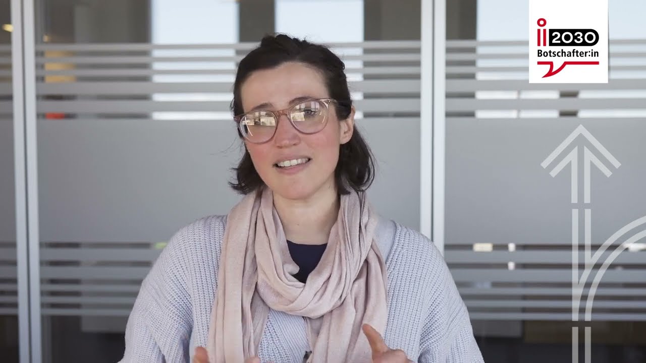 i2030-Botschafterin: Leona-Rosalia Dühmke, Projektingenieurin im Projekt i2030 von der DB Netz AG