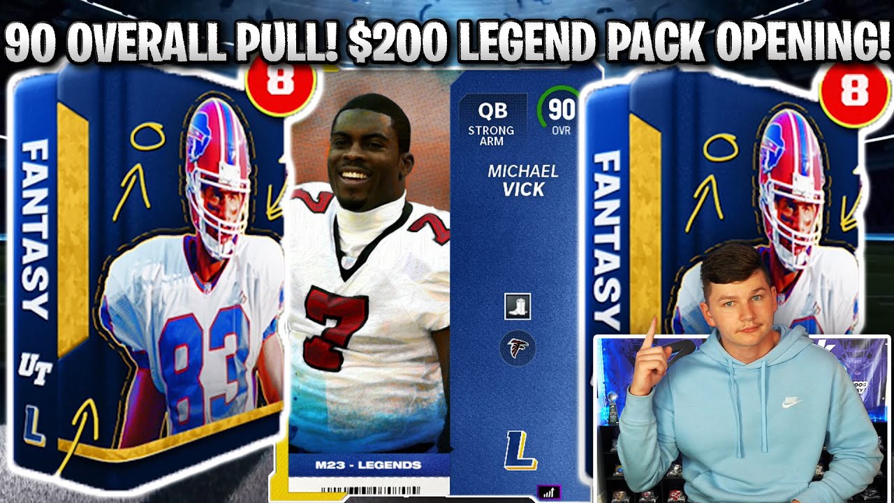 90 OVERALL LEGEND PULL! $200 LEGEND PACK OPENING! | MADDEN 23 ULTIMATE TEAM