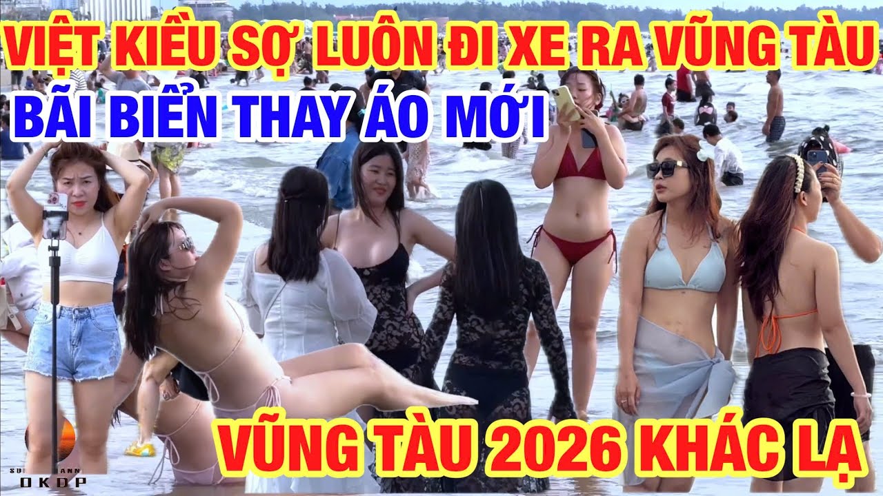 VIỆT KIỀU SỢ TỚI GIÀ ĐI XE TỪ SÀI GÒN RA VŨNG TÀU TẮM BIỂN I VŨNG TÀU THAY ÁO MỚI 2026