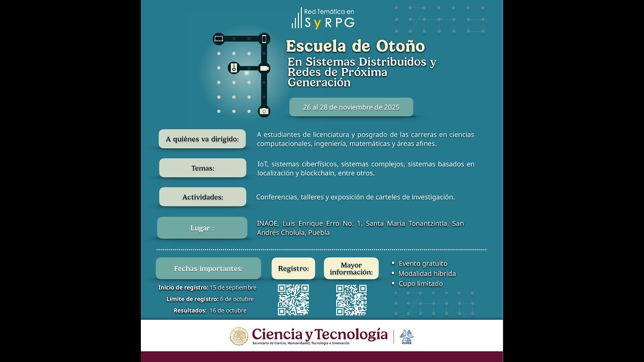 Escuela de Sistemas Distribuidos y Redes de Próxima Generación