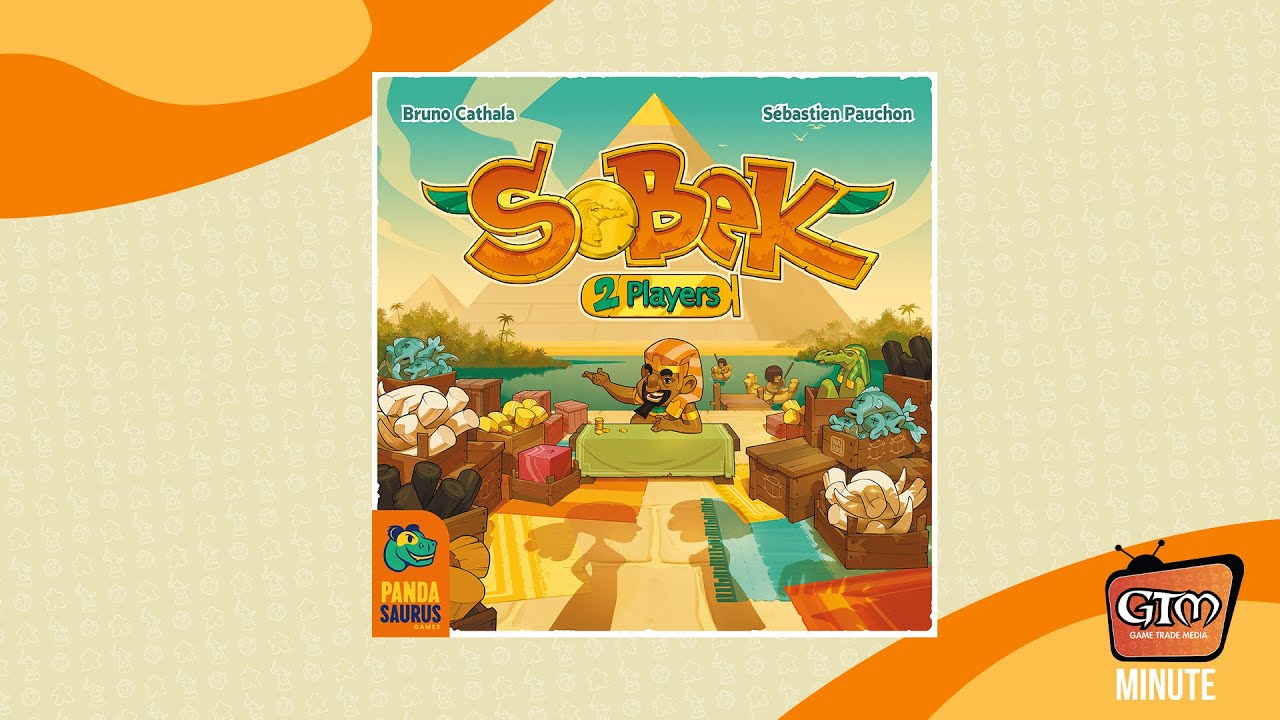 Sobek 2 Players by Pandasaurus Games | Game Trade Minute | (A 60 Second Snapshot)