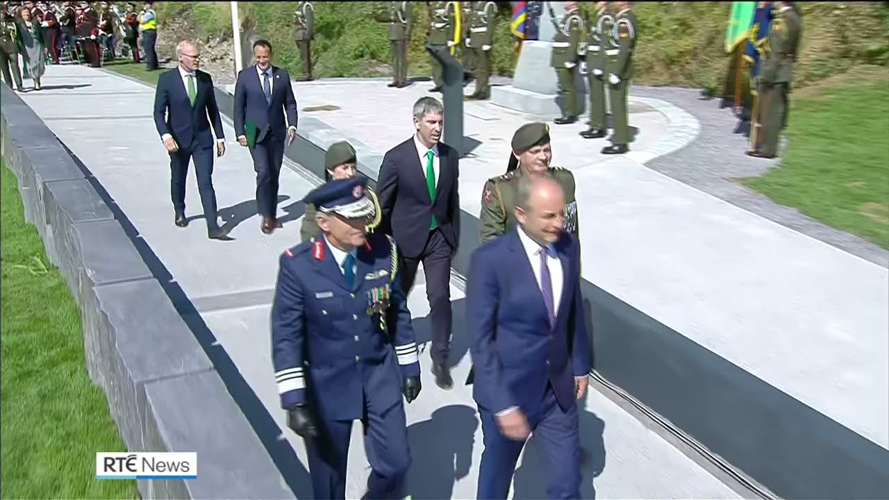 Thousands gathered at Béal na Bláth for ceremony marking the centenary of Michael Collins' death