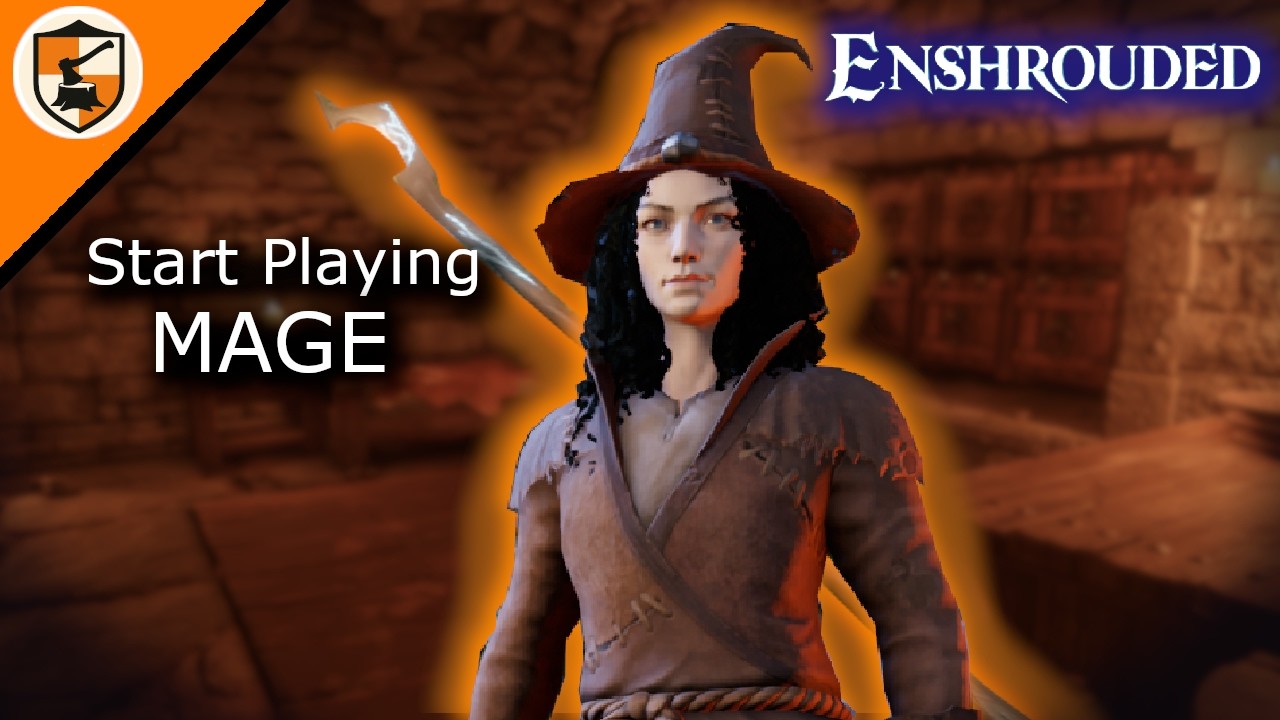 Enshrouded &mdash; основы игры за мага за 5 минут!