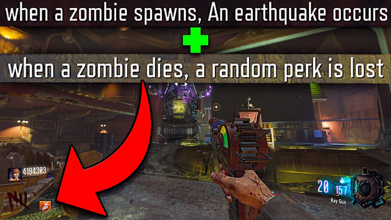 Kino Der Toten, но каждый раунд что-то МЕНЯЕТСЯ - "CAUSE and EFFECT" (Bo3 Zombies)