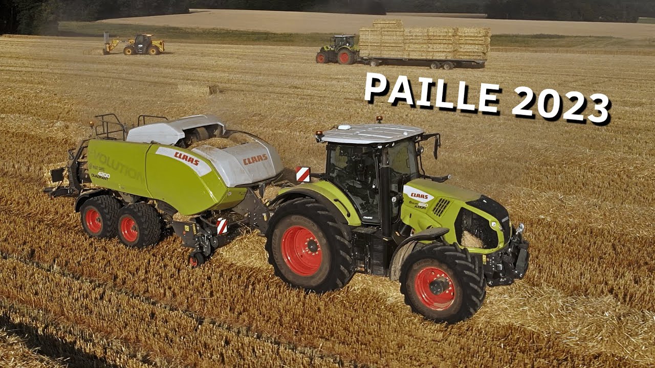 🤠 PAILLE 2023 : Du PRESSAGE au STOCKAGE 💪💨 !!
