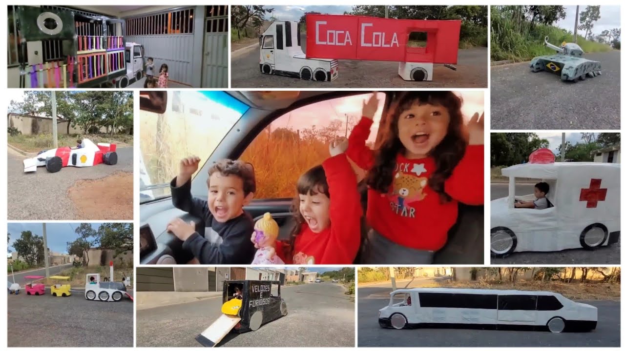 2 HORAS de brincadeiras, a cada 5 MINUTOS UM CARRO DIFERENTE