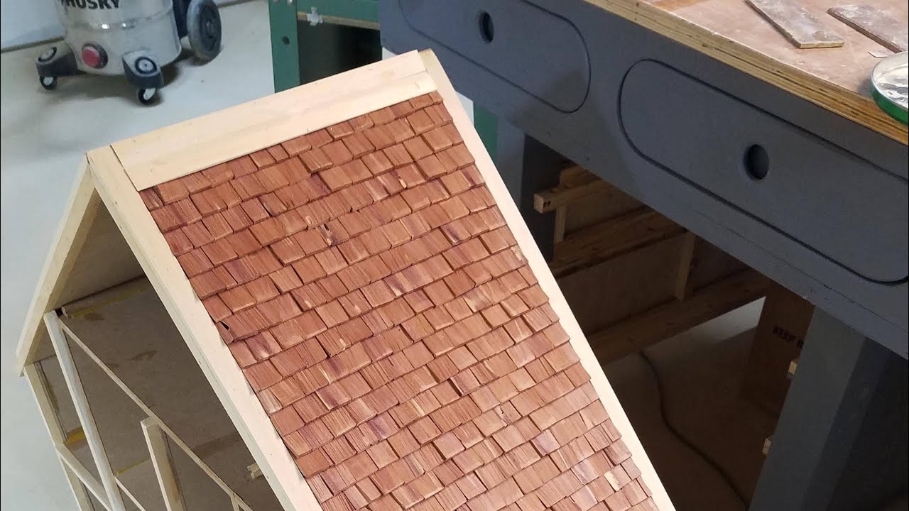 WOODWORKING&hellip;.MAKING MINIATURE SHINGLES.