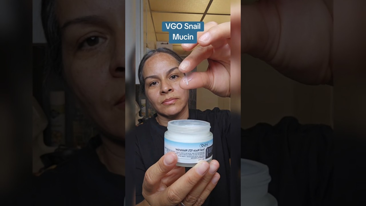 Humectante de baba de caracol! #humectante #moisturizer #skincareroutine #cuidadodelapiel #belleza