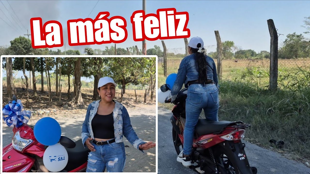 Elida paso x todo jabalí luciendo su Moto los tiempos de Dios son perfectos 🥰😉