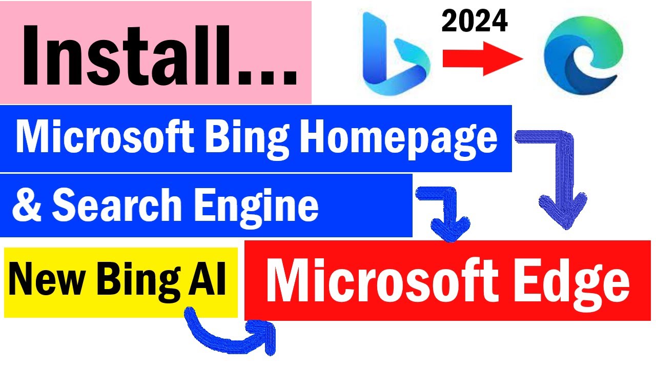 Install New Bing Homepage and Search Engine to Edge browser | Install new Bing AI in edge Browser