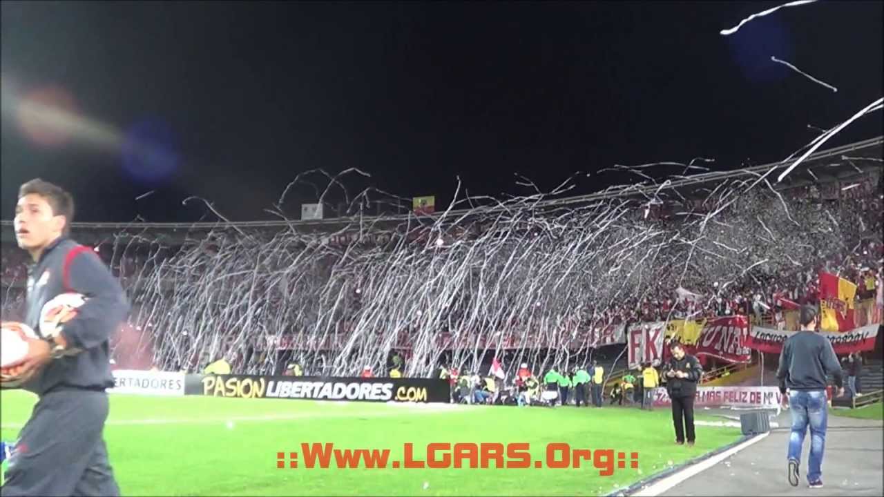 LA FIESTA DE TODOS ! IND SANTA FE VS GREMIO - COPA BRIDGESTONE LIBERTADORES 2013