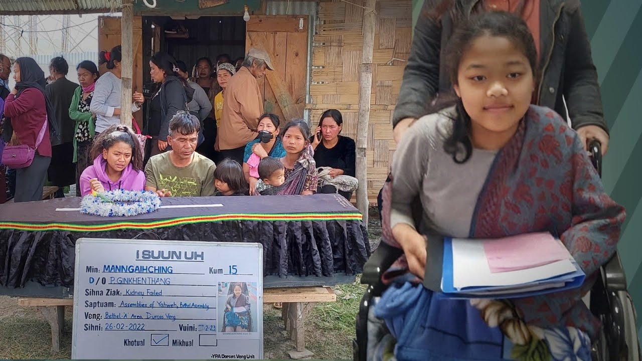 Isuun uh Sister Manngaihching kum-15 d/o Ginkhenthang sûnna Condolence programme 2023, 27th February