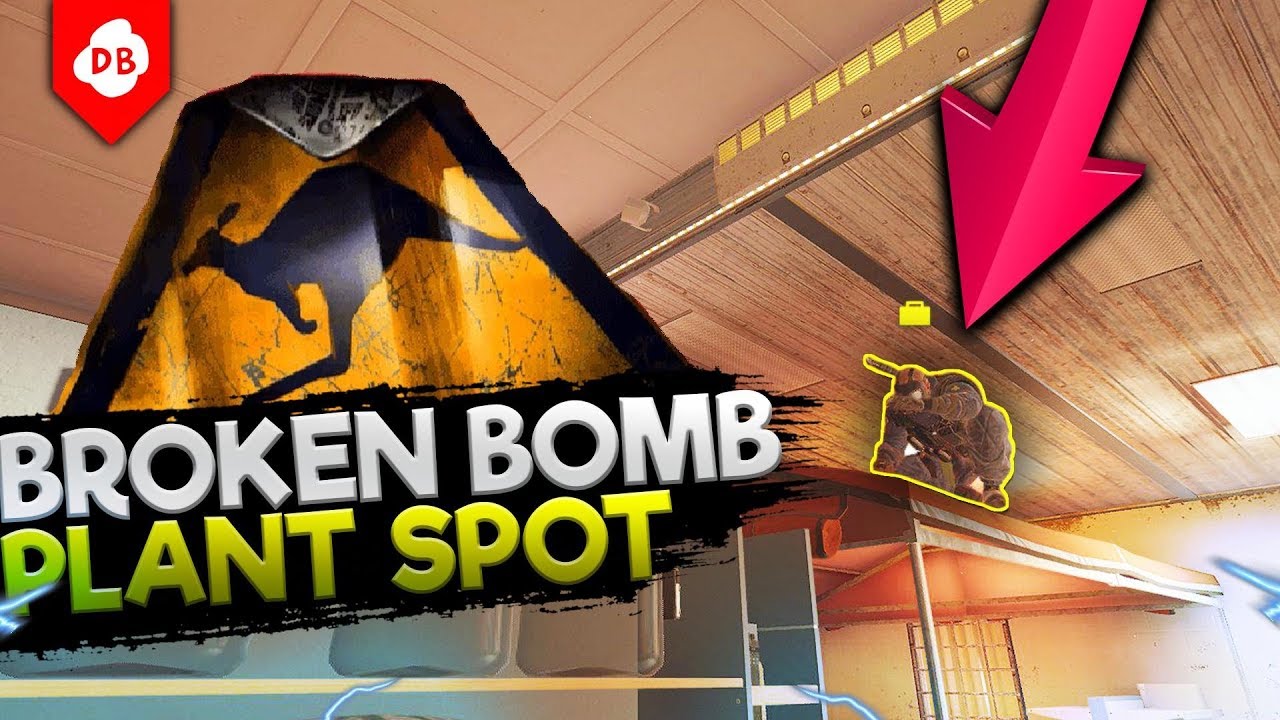 The Broken Defuser Plant Spot - Rainbow Six : Siege
