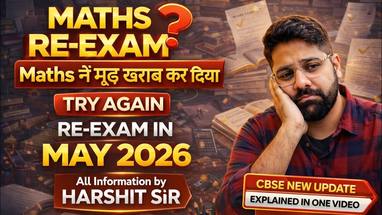 Re-exam process explained class 10 l 2nd Boards may 2026 l improve score l cbse