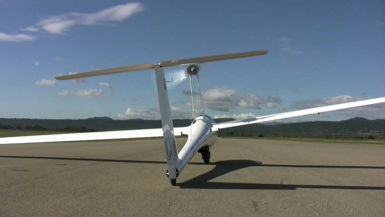 Antares Elektrosegler Start