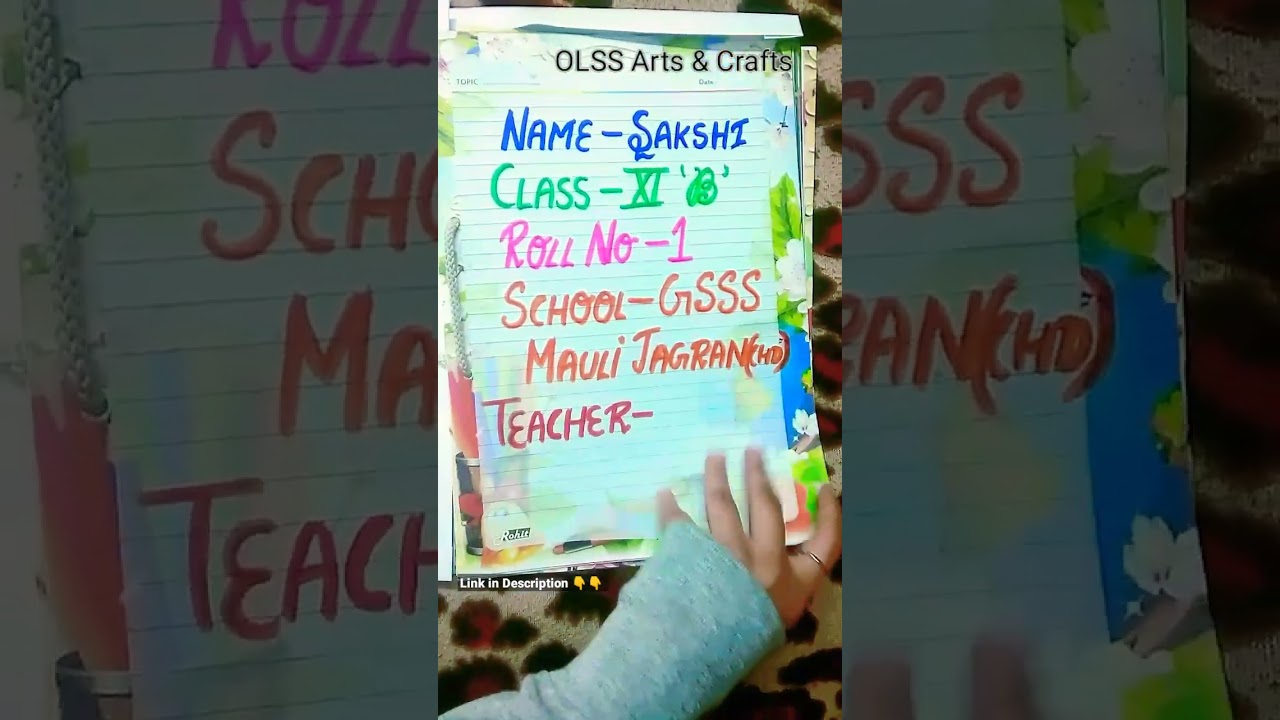 Project File on APJ Abdul Kalam in english,Class 11,OLSS Arts&Crafts #apjabdulkalam #trend #project