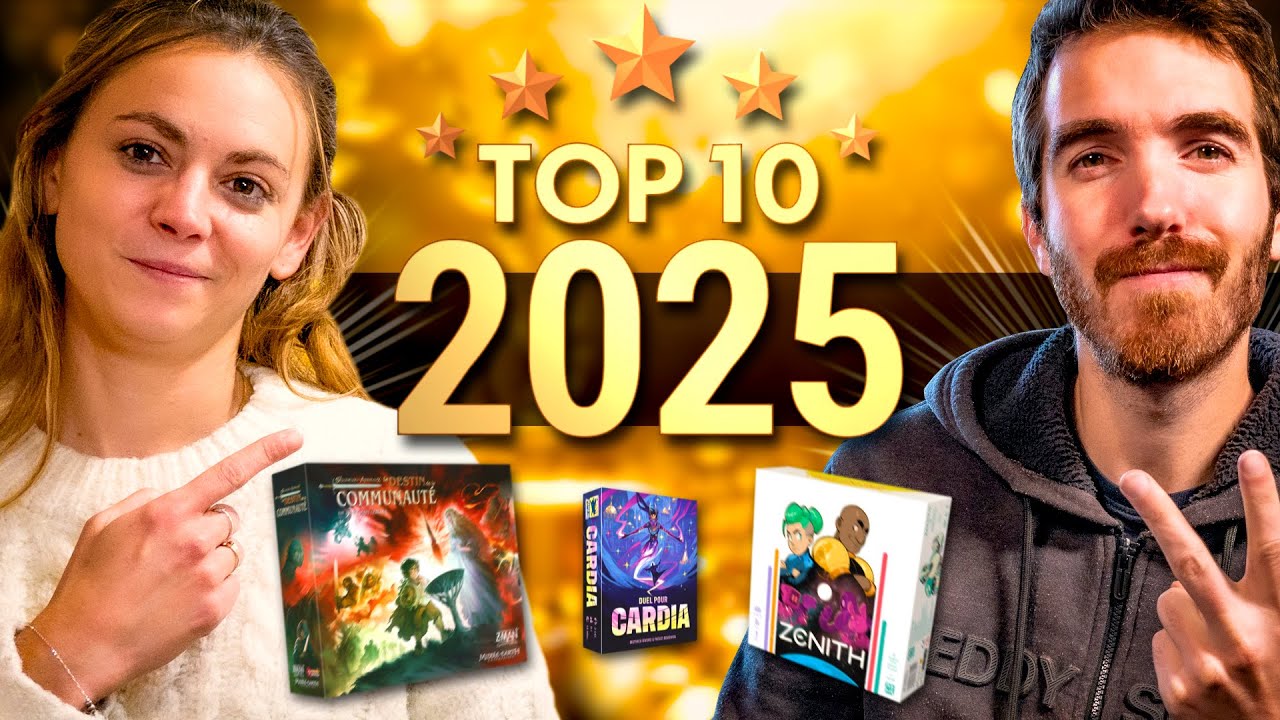Le TOP 10 des MEILLEURS JEUX 2025 !