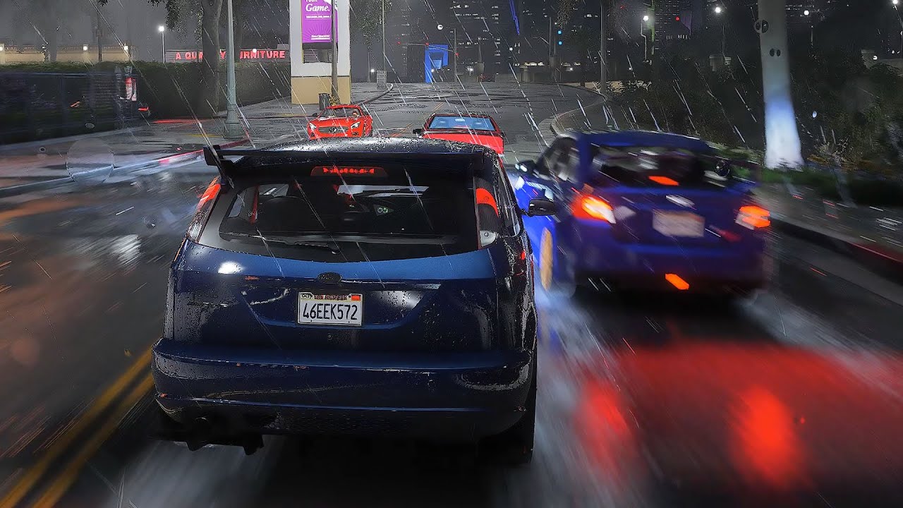 GTA 5 Enhanced Realistic Weather With Realistic Ray Tracing Showcase On RTX4090 Maxed Out Settings