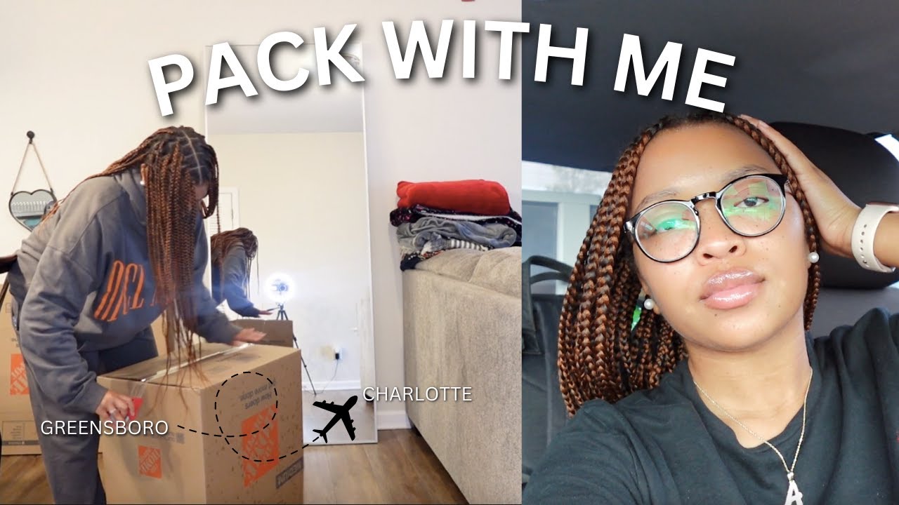 MOVING DIARIES EP. 2 📦 | pack with me to move into my new apartment