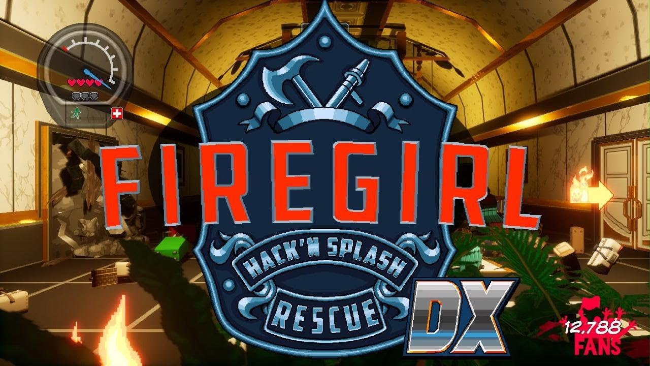 Firegirl: Hack 'n Splash Rescue - Golden Cat Location
